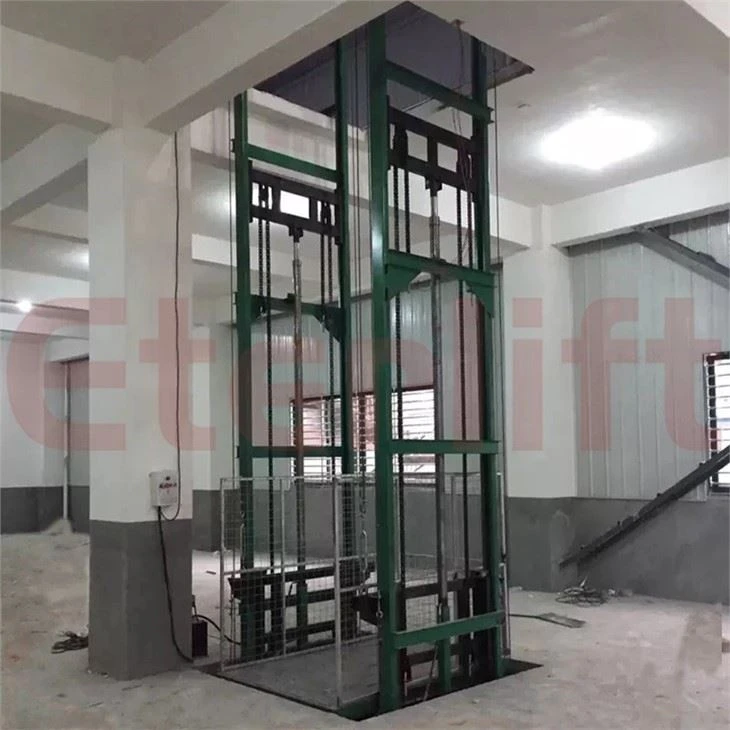 Guide Rail Freight Elevator