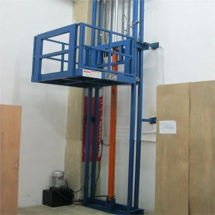 Small Guide Rail Freight Elevator