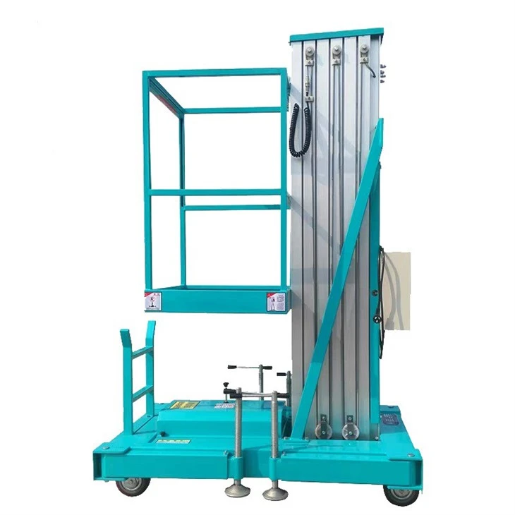 10m Aluminum Single Mast Lift