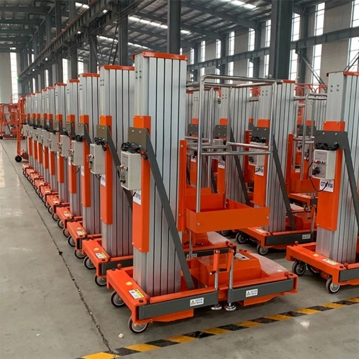 Small Vertial Mast Lift