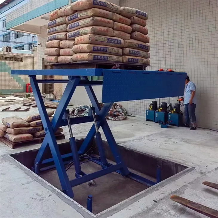 Ascensoare cu platformă cu foarfece verticale