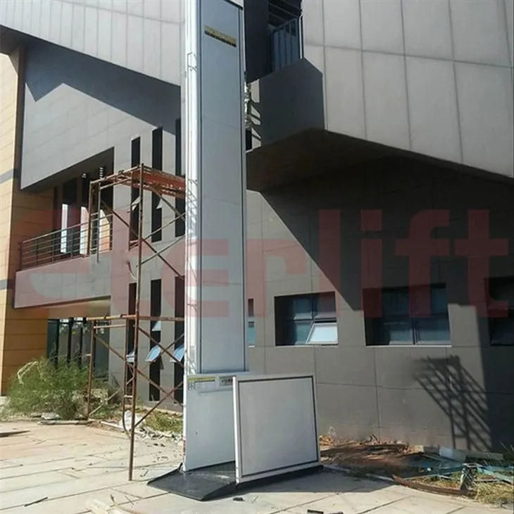 Ridicarea scaunelor cu rotile pentru scările de garaj